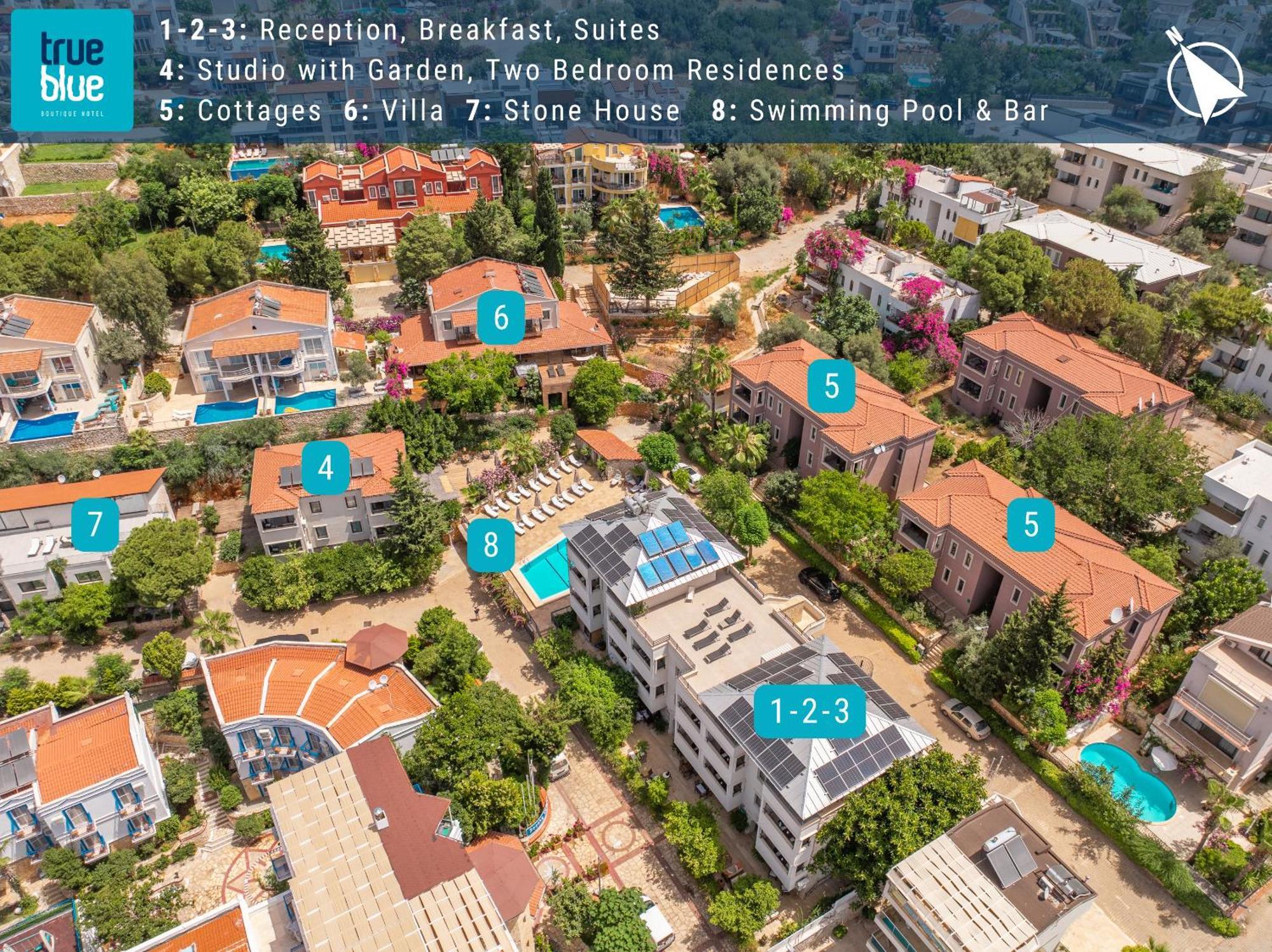 True Blue Boutique Hotel Kalkan Luaran gambar
